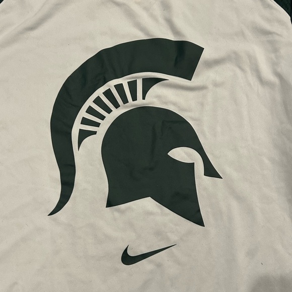 Nike Dri-Fit Elite Michigan State Spartans Shooting Shirt Jersey Men's Medium - Picture 2 of 6
